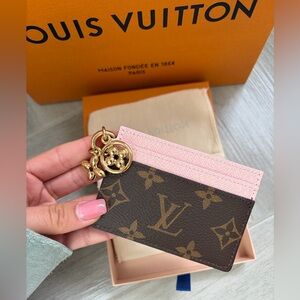 NEW Louis Vuitton LV Charms Card Holder